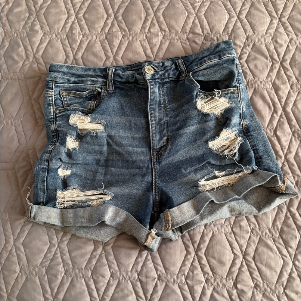 AE Next Level Curvy High Waisted Short Shorts